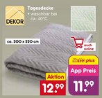 Tagesdecke Angebote von DEKOR bei Netto Marken-Discount Erfurt für 11,99 €
