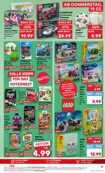 Lego im Kaufland Prospekt "Aktuelle Angebote" mit 60 Seiten (Bielefeld)