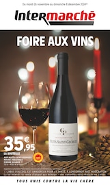 Catalogue Supermarchés Intermarché en cours à Hermillon et alentours, "FOIRE AUX VINS", 4 pages, 26/11/2024 - 08/12/2024