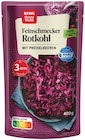 Rotkohl mit Preiselbeeren Angebote von REWE Beste Wahl bei REWE Halle für 0,99 €