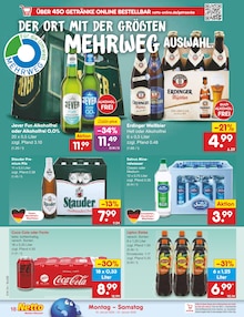 Coca Cola im Netto Marken-Discount Prospekt "Aktuelle Angebote" mit 60 Seiten (Oberhausen)