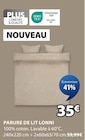 PARURE DE LIT LONNI en promo chez Jysk Saint-Quentin à 35,00 €