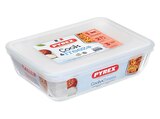Aufbewahrungsbox im MediaMarkt Saturn Prospekt COOK & FREEZE RECHTECKIG MIT DECKEL 22X17X6CM 1.5 L Aufbewahrungsbox Transparent von PYREX im aktuellen MediaMarkt Saturn Prospekt für 12,99 €