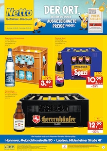 Netto Marken-Discount Langenhagen Prospekt der aktuellen Woche, gültig von 24.08.2026 bis 29.08.2026 Aktueller Netto Marken-Discount Langenhagen Prospekt "DER ORT, AN DEM DU IMMER AUSGEZEICHNETE PREISE FINDEST." mit 2 Seiten