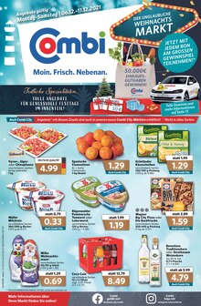 combi Prospekt für Saterland mit 31 Seiten combi Prospekt für Saterland: Markt - Angebote, 31 Seiten, 06.12.2021 - 11.12.2021