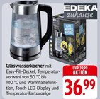 Aktuelles Glaswasserkocher Angebot bei EDEKA in Mannheim ab 36,99 €