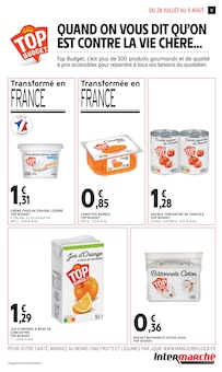 Promotion Mode dans le prospectus Intermarché Super, valable du 28/07/2026 au 09/08/2026 Promo Mode dans le catalogue Intermarché Super du moment à la page 11