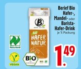 Hafer-Drink von Berief Bio im aktuellen EDEKA Prospekt für 1,49 €