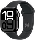 expert - Watch Series 10 GPS, Aluminiumgehäuse Diamantschwarz, Sportarmband Schwarz - S/M Angebot im Prospekt Watch Series 10 GPS, Aluminiumgehäuse Diamantschwarz, Sportarmband Schwarz - S/M bei expert im Prospekt "" für 379,00 €