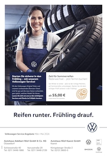 Volkswagen Prospekt Der Frühling startet mit Power mit 1 Seite
