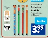 Radierbare Gelstifte im ALDI SÜD Prospekt Radierbare Gelstifte von HOME CREATION im aktuellen ALDI SÜD Prospekt für 3,99 €