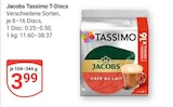 Tassimo T-Discs Angebote von Jacobs bei GLOBUS Neubrandenburg für 3,99 €