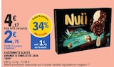 4 Bâtonnets glacés Amande & Vanille de Java - NUII dans le catalogue E.Leclerc