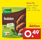Netto Marken-Discount Düsseldorf - Fix Rouladen Angebot im Prospekt Fix Rouladen bei Netto Marken-Discount im Düsseldorf Prospekt für 0,49 €