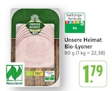 Bio-Lyoner Angebot in Forchtenberg Bio-Lyoner im aktuellen Prospekt bei EDEKA in Forchtenberg