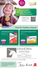 mea - meine apotheke Apotheken Prospekt der aktuellen Woche mit 4 Seiten, gültig von 01.12.2025 bis 31.12.2025, in Nennslingen und Umgebung Aktueller mea - meine apotheke Apotheken Prospekt in Nennslingen und Umgebung, "Unsere Dezember-Angebote" mit 4 Seiten, 01.12.2025 - 31.12.2025