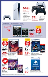 Promos Console PS5 dans le catalogue "EN ROUTE POUR LES PRIX BAS de Noël" de Hyper U Console PS5 en promo dans le catalogue Hyper U à la page 104