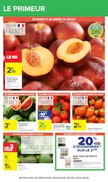 Prix et réduction Avocat dans le prospectus Carrefour en cours Offre Avocat dans le catalogue Carrefour du moment à la page 23