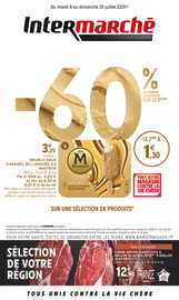 Catalogue Supermarchés Intermarché en cours à Vert et alentours, "-60% DE REMISE IMMÉDIATE SUR LE 2ÈME", 24 pages, 08/07/2025 - 20/07/2025