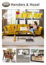 Möbel Inhofer Prospekt "Henders & Hazel - Das neue Wohnerlebnis", 8 Seiten, für Erding, 23.03.2020 - 04.04.2020 Möbel Inhofer Prospekt "Henders & Hazel - Das neue Wohnerlebnis", 8 Seiten, für Erding, 23.03.2020 - 04.04.2020