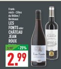 LES FONTS oder CHÂTEAU JEAN ROUX Angebote bei Marktkauf Castrop-Rauxel für 2,99 €