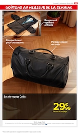 Sac De Voyage Angebote im Prospekt "PRODUITS LAITIERS & VÉGÉTAUX !" von Carrefour Market Sac De Voyage Angebote im Prospekt "PRODUITS LAITIERS & VÉGÉTAUX !" von Carrefour Market auf Seite 61