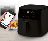 Friteuse à air chaud connectée Smart XL - SilverCrest en promo chez Lidl Saint-Étienne à 54,99 €