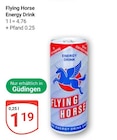 Aktuelle Energydrink Angebote bei GLOBUS in Saarbrücken Aktuelles Flying Horse Angebot bei GLOBUS in Saarbrücken ab 1,19 €