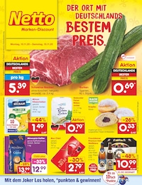 Netto Marken-Discount Prospekt für Pullach mit 63} Seiten Netto Marken-Discount Prospekt für Pullach: "Aktuelle Angebote", 63 Seiten, 10.11.2025 - 15.11.2025