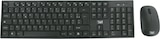 Pack clavier + souris sans fil t'nb classy noir - T'NB en promo chez Bureau Vallée Pack clavier + souris sans fil t'nb classy noir - T'NB dans le catalogue Bureau Vallée