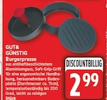 Burgerpresse von Gut & Günstig im aktuellen EDEKA Prospekt