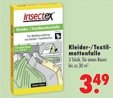 Kleider-/Textilmottenfalle im Angebot bei Mäc-Geiz in Leipzig Kleider-/Textilmottenfalle Angebote von insectex bei Mäc-Geiz Leipzig für 3,49 €