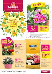 Promos Fleurs d'extérieur dans le catalogue "Chez nous les bonnes affaires c'est toute l'année" de Delbard à la page 1 Promos Fleurs d'extérieur dans le catalogue "Chez nous les bonnes affaires c'est toute l'année" de Delbard à la page 1