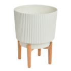 Cache-pot côtelé - BOHO BEACH - B&M Cache-pot côtelé - BOHO BEACH à 16,99 € dans le catalogue B&M