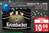 Krombacher Pils oder Radler Angebote von Krombacher bei EDEKA Mönchengladbach für 10,99 €