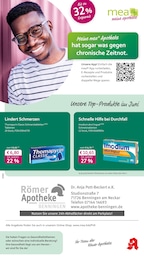 mea - meine apotheke Prospekt für Marbach: "Unsere Juni-Angebote", 4 Seiten, 01.06.2025 - 30.06.2025