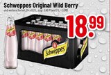 Original Wild Berry Angebote von Schweppes bei Trinkgut Dreieich für 18,99 €