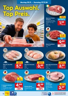 Hackfleisch im aktuellen Netto Marken-Discount Prospekt (Dortmund) Hackfleisch im Netto Marken-Discount Prospekt "Aktuelle Angebote" mit 70 Seiten (Dortmund)