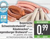 Schweinsbratwürstl im EDEKA Prospekt Schweinsbratwürstl von im aktuellen EDEKA Prospekt für 0,99 €