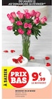 Bouquet de 20 roses dans le catalogue Super U