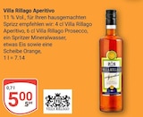 Aktuelle Prosecco Angebote bei GLOBUS in Bochum Aktuelles Villa Rillago Aperitivo Angebot bei GLOBUS in Bochum ab 5,99 €