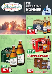 Bier Angebot im aktuellen Getränke Paradies Prospekt auf Seite 1