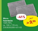 Microfaserdecke bei ROLLER im Hüttenrode Prospekt für 9,99 €