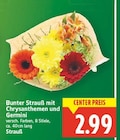 Bunter Strauß mit Chrysanthemen und Germini im aktuellen E center Prospekt