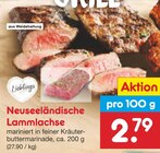 Netto Marken-Discount Rehfelde - Neuseeländische Lammlachse Angebot im Prospekt Neuseeländische Lammlachse bei Netto Marken-Discount im Rehfelde Prospekt für 2,79 €