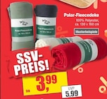 Polar-Fleecedecke bei wohnen & sparen Stelter im Versmold Prospekt für 3,99 €