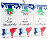 LE LAIT ÉQUITABLE DEMI-ÉCRÉMÉ FAIREFRANCE - FAIREFRANCE - Auchan Hypermarché à Lyon LE LAIT ÉQUITABLE DEMI-ÉCRÉMÉ FAIREFRANCE - FAIREFRANCE en promo chez Auchan Hypermarché Lyon à 7,44 €