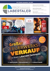 Aktueller Labertaler Fachmarkt Baumärkte Prospekt in Schierling und Umgebung, "IHR STARKER BAUMARKT VOR ORT!" mit 8 Seiten, 20.12.2025 - 01.01.2026