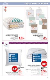 Prix et réduction Housse De Couette dans le prospectus Super U en cours Offre Housse De Couette dans le catalogue Super U du moment à la page 41