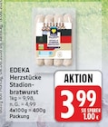 Aktuelles Herzstücke Stadionbratwurst Angebot bei EDEKA in Berlin ab 3,99 €